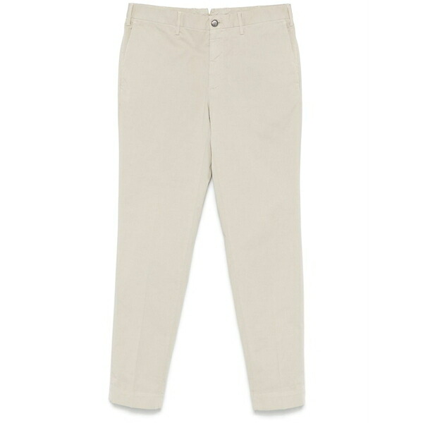 インコテックス メンズ カジュアルパンツ ボトムス Tapered trousers Neutrals｜asty
