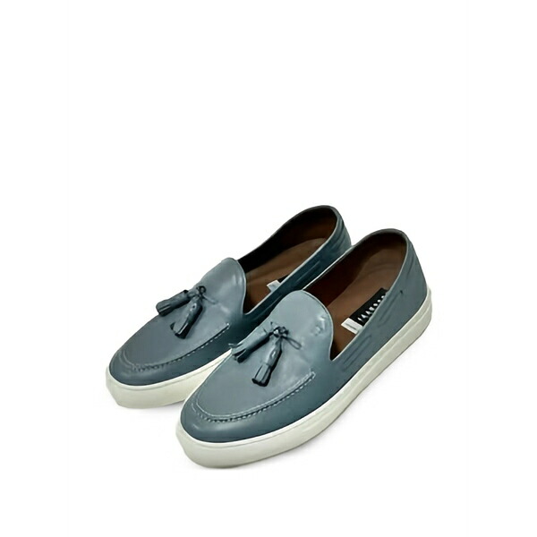 フラテッリ ロセッティ メンズ スリッポン・ローファー シューズ Brera tassel-detail leather loafers Grey｜asty