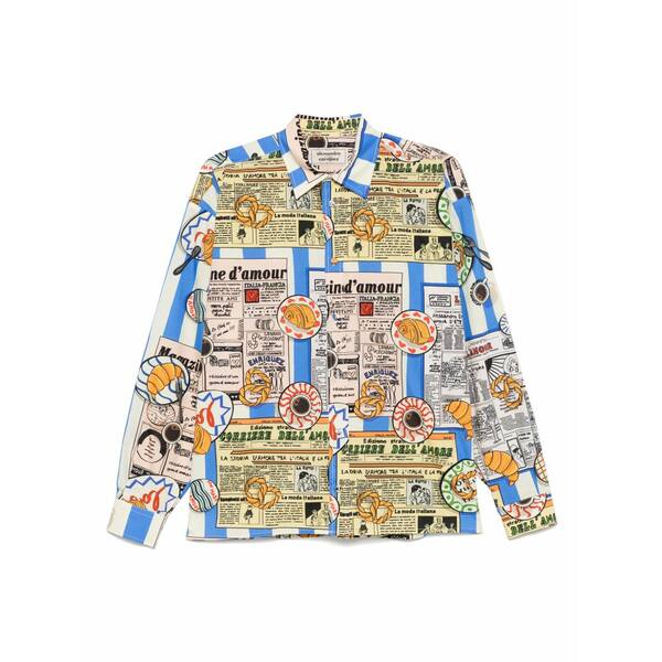 アレッサンドロエンリケス レディース シャツ トップス Printed shirt Neutrals｜asty