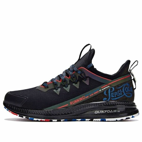 361 Degrees ３６１ディグリー レディース スニーカー  【(WMNS) 361 Degrees x QU!K Titanium Speed 2.0 Running Shoes \u0027Black Blue\u0027 582012253-11】  大きさ US_7(24.0糎)
