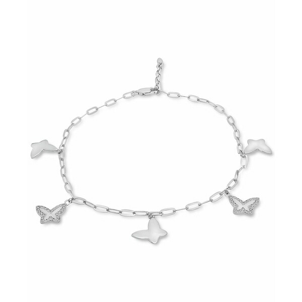 大人気定番商品 ラップド レディース ブレスレット バングル アンクレット アクセサリー Diamond Butterfly Charm Ankle  Bracelet 10