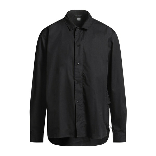 【送料無料】 シーピーカンパニー メンズ シャツ トップス Shirts Black｜asty