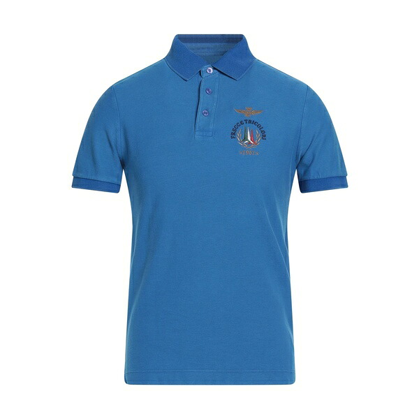 【送料無料】 アエロナウティカ ミリターレ メンズ Tシャツ トップス Polo shirts Blue