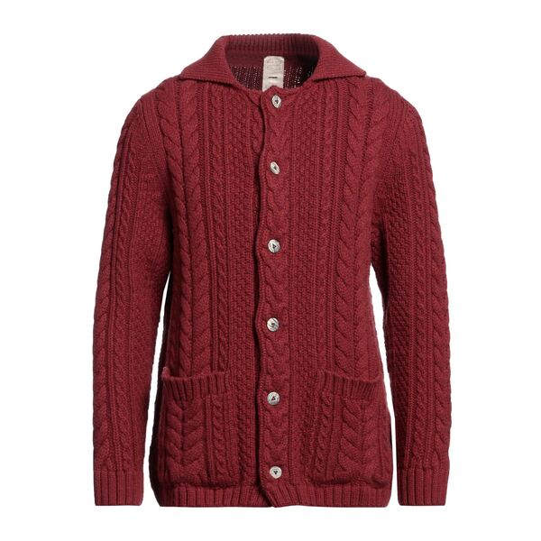 【送料無料】 エイチ953 メンズ カーディガン アウター Cardigans Red｜asty