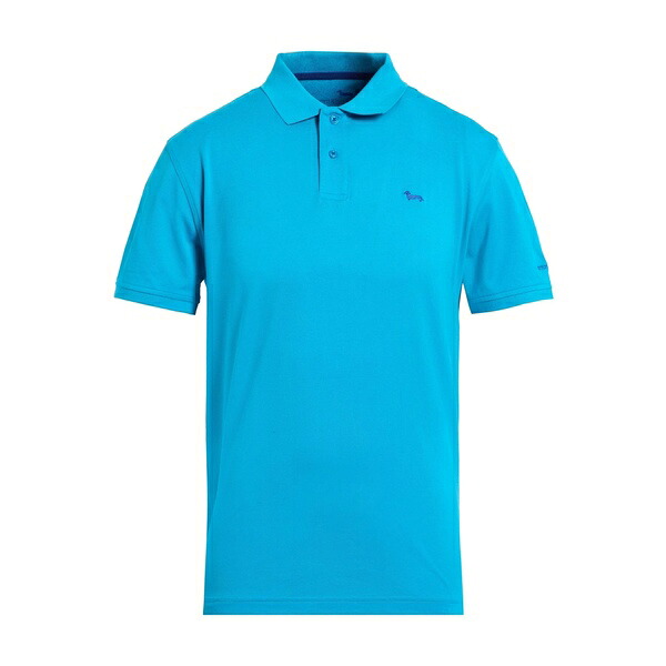 【送料無料】 ハーモント & ブレイン メンズ Tシャツ トップス Polo shirts Azure|asty