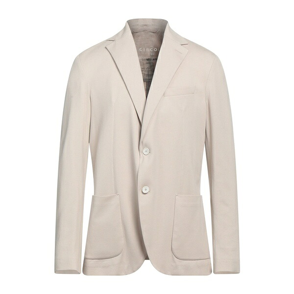【送料無料】 チルコロ1901 メンズ ジャケット＆ブルゾン アウター Blazers Beige