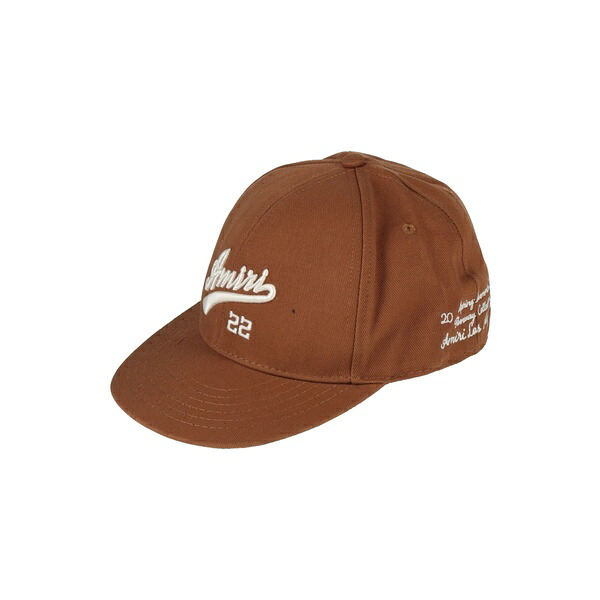 【送料無料】 アミリ メンズ 帽子 アクセサリー Hats Brown｜asty