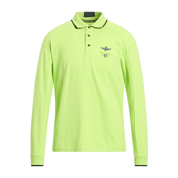 【送料無料】 アエロナウティカ ミリターレ メンズ Tシャツ トップス Polo shirts Green
