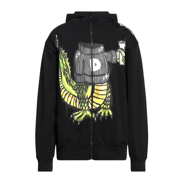 【貨物輸送無料】 ディスクレイマー メンズ パーカー・スウェットシャツ アウター Sweatshirts Black