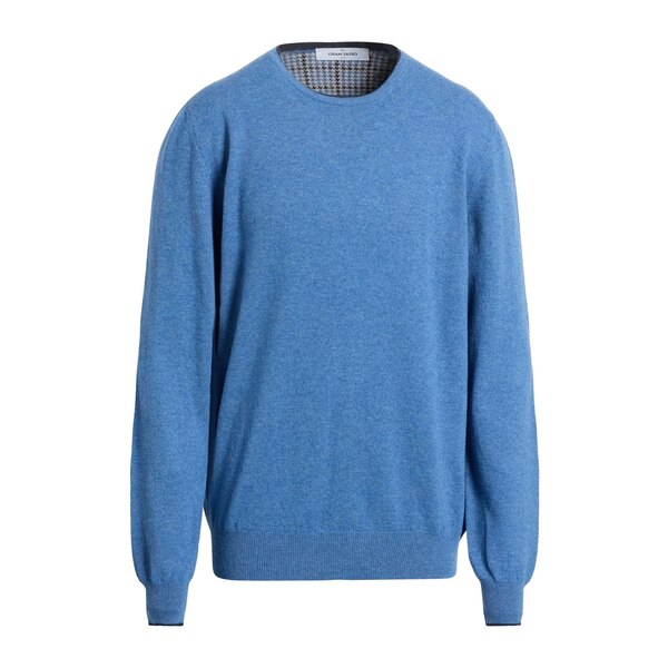 【送料無料】 グランサッソ メンズ ニット&セーター アウター Sweaters Azure