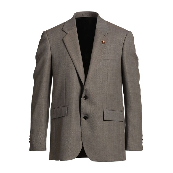 【送料無料】 ラルディーニ メンズ ジャケット&ブルゾン アウター Blazers Brown