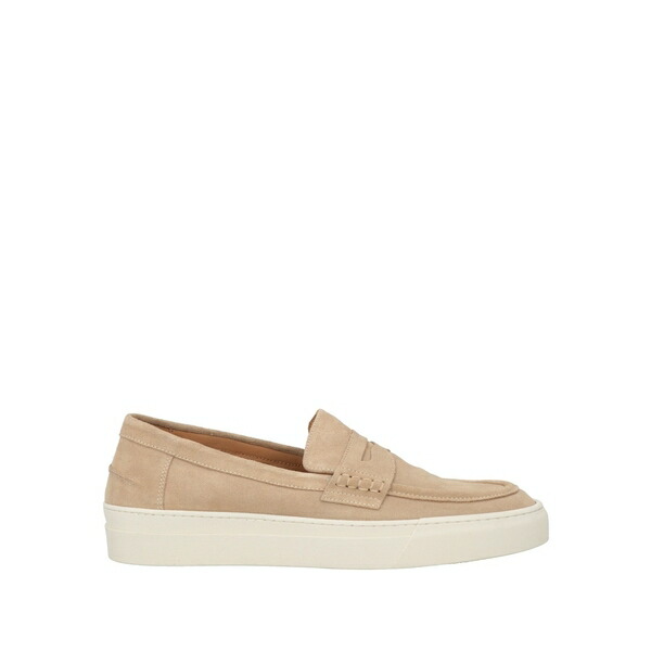 【送料無料】 アンティカ クオイエリア メンズ スリッポン・ローファー シューズ Loafers Beige