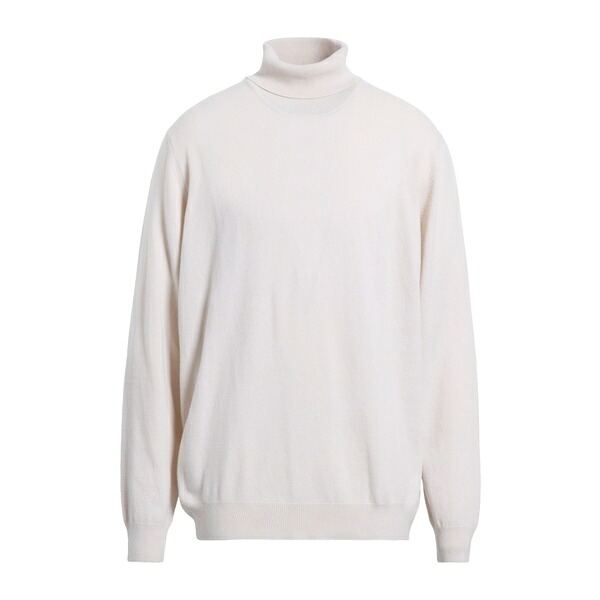 【貨物輸送無料】 グランサッソ メンズ 編み物\u0026プルオーバー アウター Turtlenecks White