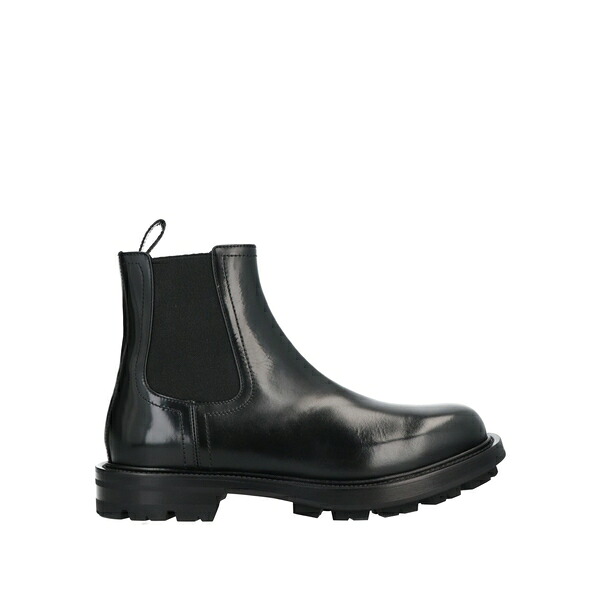【貨物輸送無料】 マックイーン メンズ ブーツ シューズ Ankle boots Black