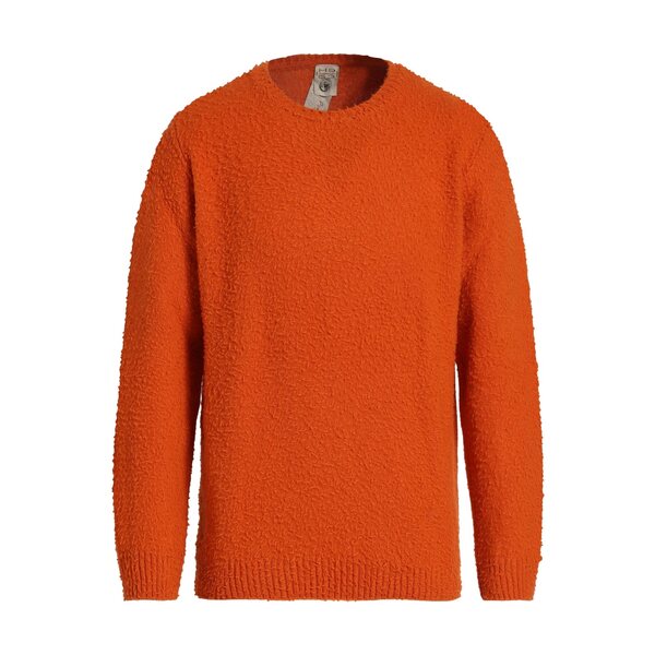 【貨物輸送無料】 エイチ953 メンズ 編み物\u0026プルオーバー アウター Sweaters Orange