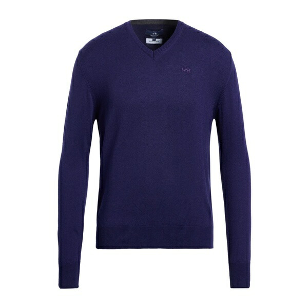 【送料無料】 ラ マルティーナ メンズ ニット&セーター アウター Sweaters Purple