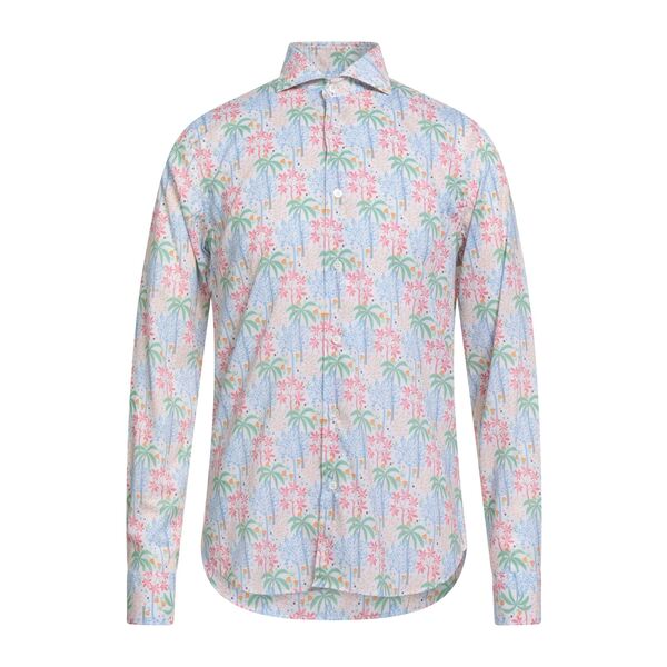 【送料無料】 フェデーリ メンズ シャツ トップス Shirts Pink｜asty 33,020円