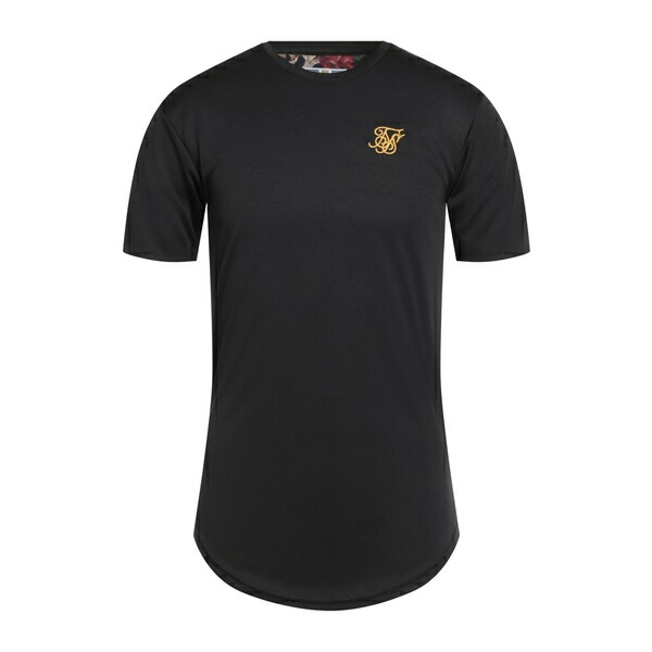 【送料無料】 シックシルク メンズ Tシャツ トップス T-shirts Black