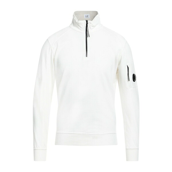 【送料無料】 シーピーカンパニー メンズ パーカー・スウェットシャツ アウター Sweatshirts White