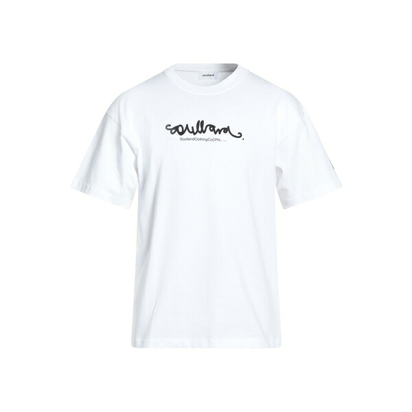 【送料無料】 ソウルランド メンズ Tシャツ トップス T-shirts White