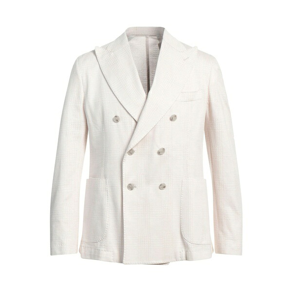 【送料無料】 バルバナポリ メンズ ジャケット＆ブルゾン アウター Blazers Beige｜asty
