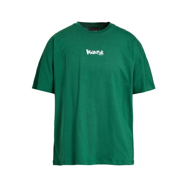 【送料無料】 ディスクレイマー メンズ Tシャツ トップス T-shirts Green