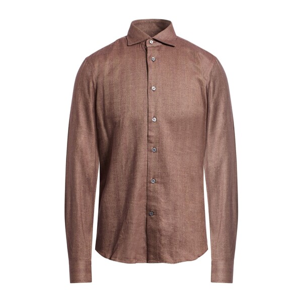 【送料無料】 マストリカミシャイ メンズ シャツ トップス Shirts Brown