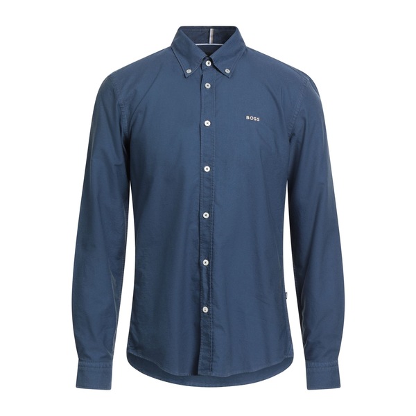 【送料無料】 ボス メンズ シャツ トップス Shirts Blue｜asty