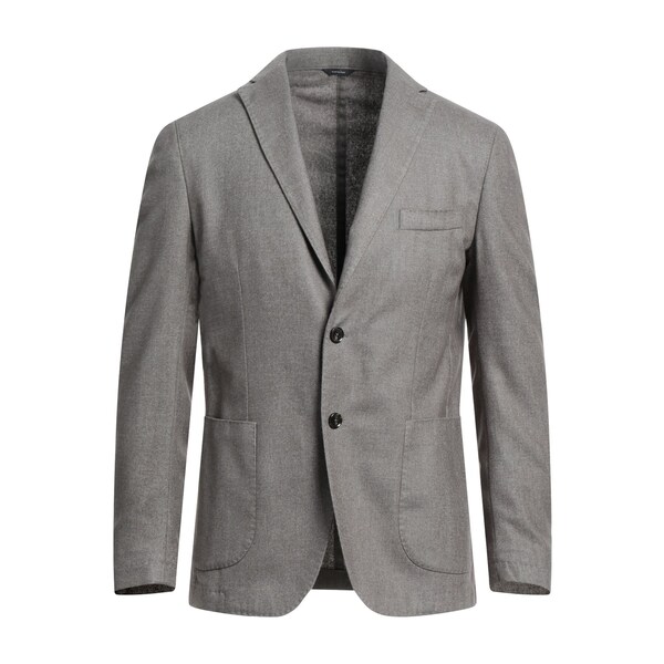 【送料無料】 トンボリーニ メンズ ジャケット&ブルゾン アウター Blazers Grey