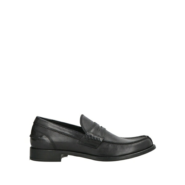 【送料無料】 アンティカ クオイエリア メンズ スリッポン・ローファー シューズ Loafers Black