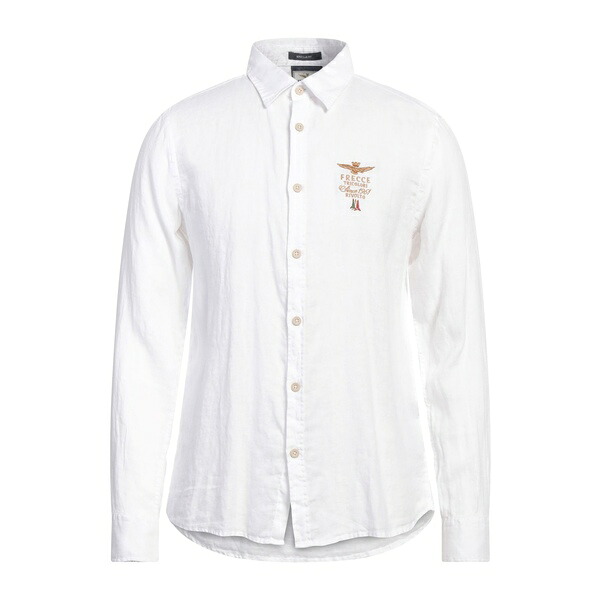 【貨物輸送無料】 アエロナウティカ ミリターレ メンズ プルオーバー トップス Shirts White