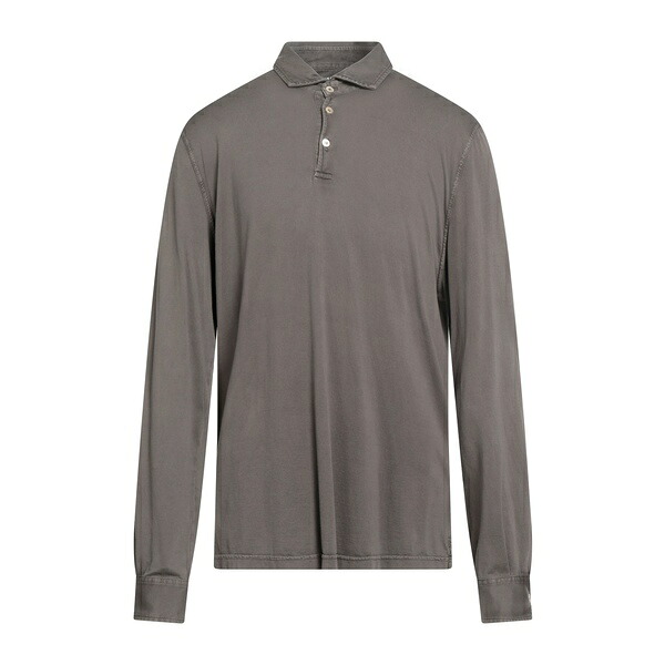 【送料無料】 フェデーリ メンズ Tシャツ トップス Polo shirts Grey