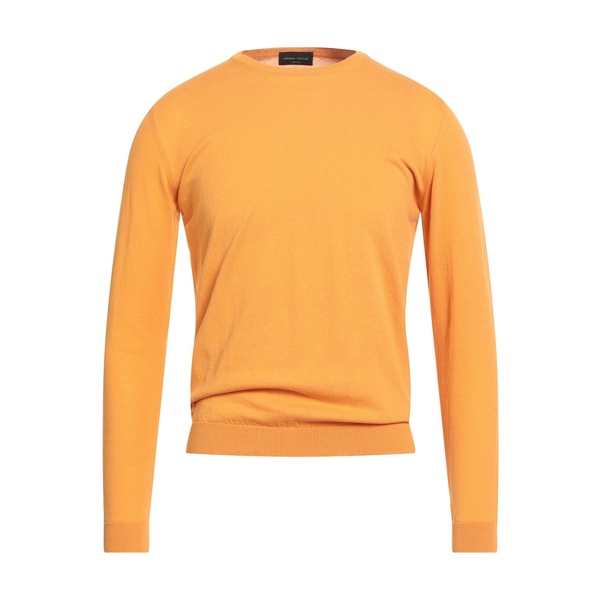 【貨物輸送無料】 ロベルトコリーナ メンズ 編み物\u0026スウェーター アウター Sweaters Orange