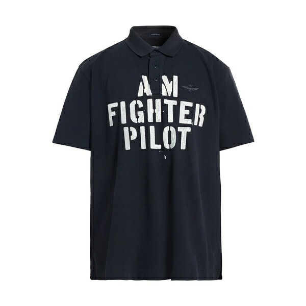【送料無料】 アエロナウティカ ミリターレ メンズ Tシャツ トップス Polo shirts Blue