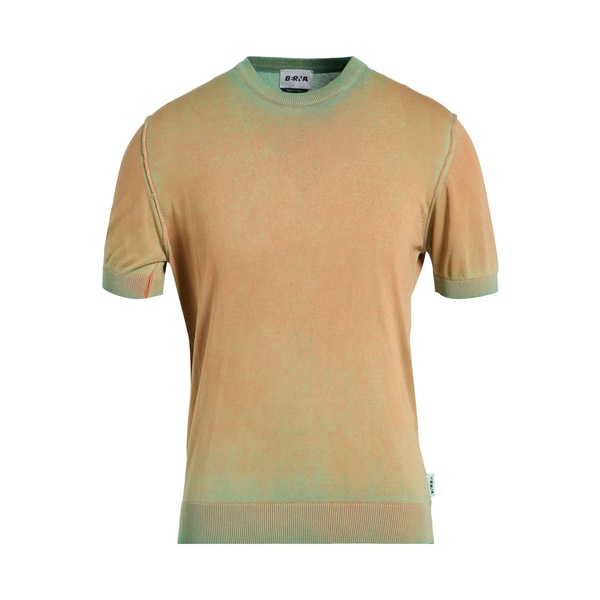 【貨物輸送無料】 ヴェルナ メンズ 編み物\u0026プルオーバー アウター Sweaters Orange トップス-ニット・セーター-メンズファッション