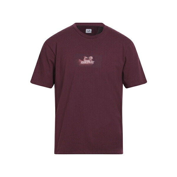【送料無料】 シーピーカンパニー メンズ Tシャツ トップス T-shirts Red