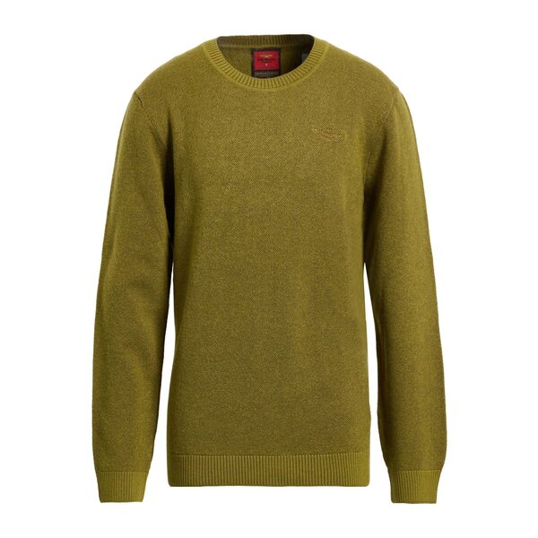 【貨物輸送無料】 アエロナウティカ ミリターレ メンズ 編み物\u0026プルオーバー アウター Sweaters Green