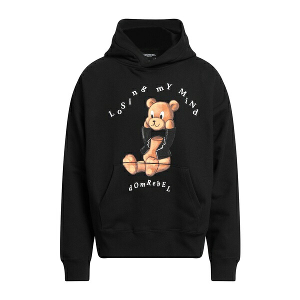 【貨物輸送無料】 ドムレベル メンズ パーカー・スウェットシャツ アウター Sweatshirts Black メンズファッション-パーカー