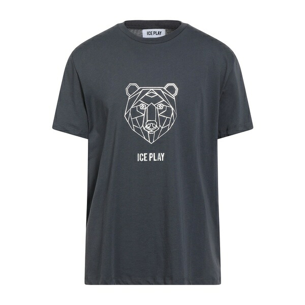 【送料無料】 アイスバーグ メンズ Tシャツ トップス T-shirts Grey