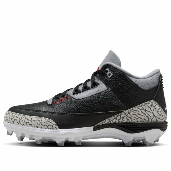 Jordan ジョーダン メンズ スニーカー  【Air Jordan 3 Mid TD \u0027Black Cement\u0027 FZ8626-001】  大きさ US_M_15