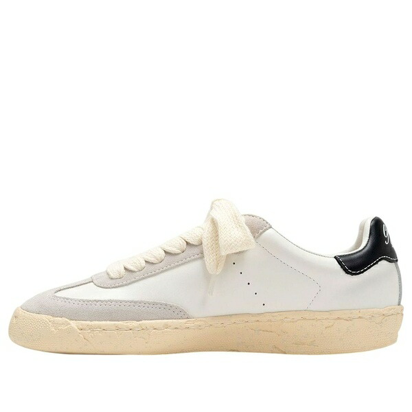 Maison MIHARA YASUHIRO ミハラヤスヒロ メンズ スニーカー  【Maison MIHARA YASUHIRO FRANCIS PAST Sole Mixed Material Low White S14FW704-WHITE】  サイズ US_6(24.0cm)