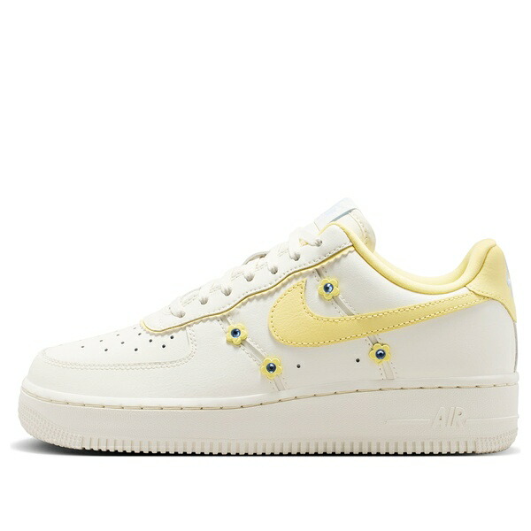 Nike ナイキ レディース スニーカー 【(WMNS) Nike Air Froce 1 '07 'Sail Soft Yellow' IW2348-170】 サイズ US_7.5(24.5cm)｜asty