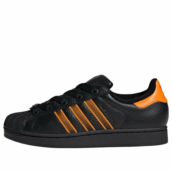 adidas アディダス レディース スニーカー 【(WMNS) adidas Superstar II Shoes 'Core Black Crew Orange Semi Impact Orange' JQ6469】 サイズ US_5(22.0cm)｜asty