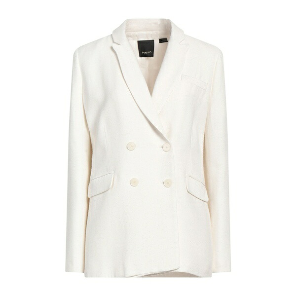 【送料無料】 ピンコ レディース ジャケット＆ブルゾン アウター Blazers White