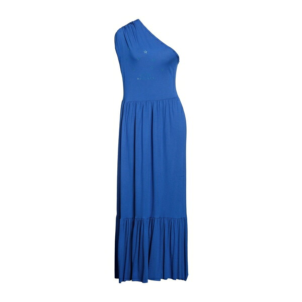【送料無料】 マンガーノ レディース ワンピース トップス Midi dresses Blue