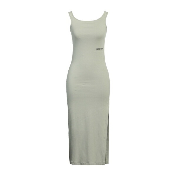 【送料無料】 ヒノミネイト レディース ワンピース トップス Midi dresses Green