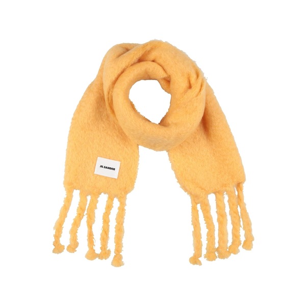 【送料無料】 ジル・サンダー レディース マフラー・ストール・スカーフ アクセサリー Scarves Yellow