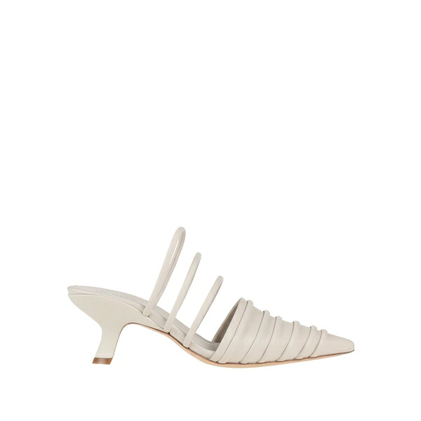 【送料無料】 ヴィック・マティ レディース サンダル シューズ Mules & Clogs White|asty