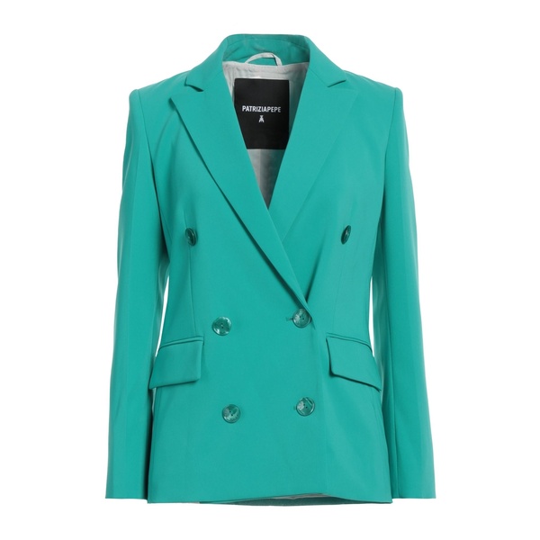 【送料無料】 パトリツィア ペペ レディース ジャケット＆ブルゾン アウター Blazers Green