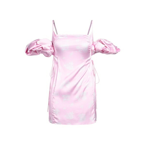 【送料無料】 ジャクエムス レディース ワンピース トップス Mini dresses Pink｜asty